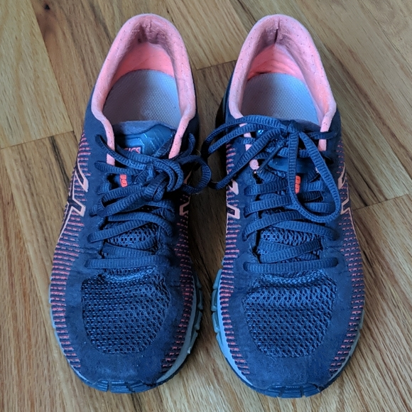 Coral and charcoal asics gel quantum 360 - Picture 2 of 6